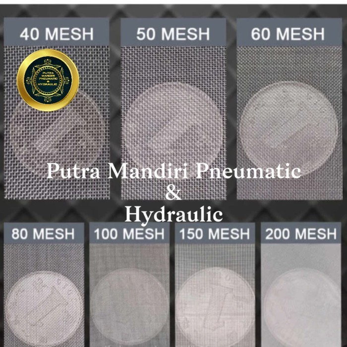 Kawat Wiremesh Mesh 10 Stainless 304 / Kawat Nyamuk Mesh 10 Meteran SS 304 tinggi 1meter