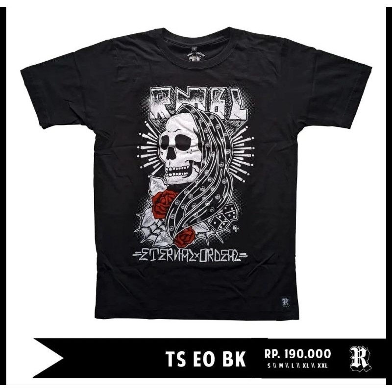 (COD) KAOS RUMBLE TS EO BK / RUMBLE ORIGINAL / LOCAL BRAND / KONVEKSI KAOS / KAOS KEREN / BRAND BALI