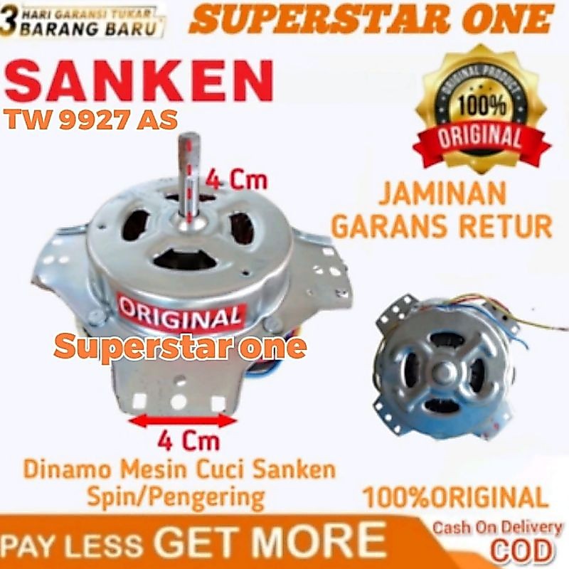 dinamo Spin/pengering mesin cuci Sanken TW 9927 AS/TW 1122 GX