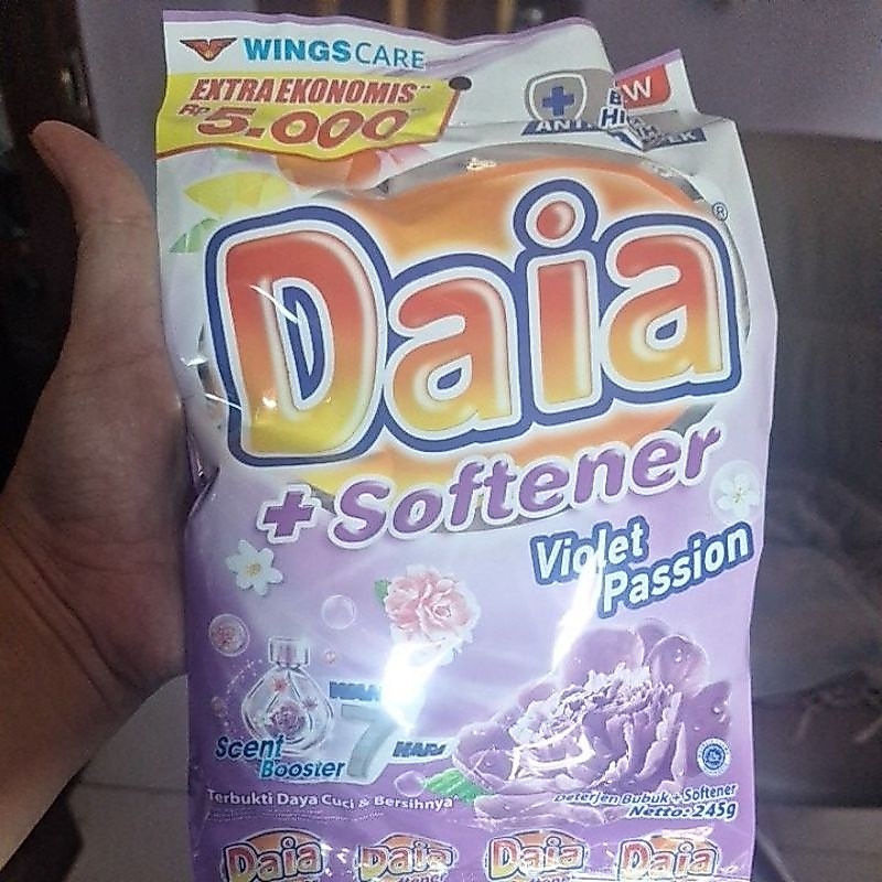 daia. deterjen bubuk daia 5000.