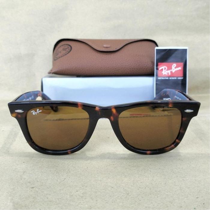 Kacamata Original Rāybān RB2140 Wayfarer Tortoise Glossy