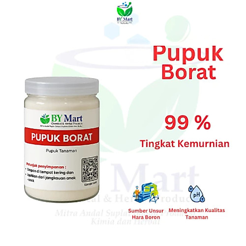 BY KIMIA & HERBAL - Natrium Borate / Pupuk Borate / Borate Asli | Pupuk Tanaman