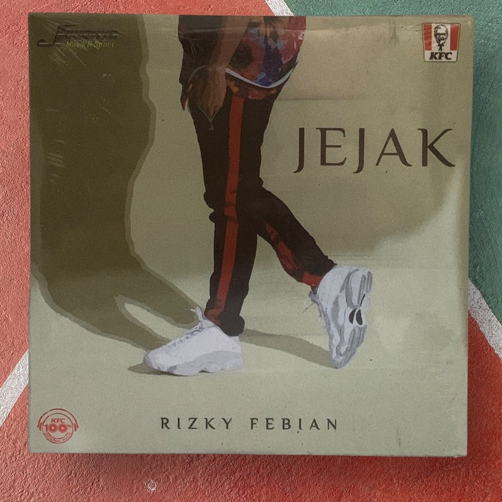 Rizky Febian - Jejak - CD Promo KFC Segel