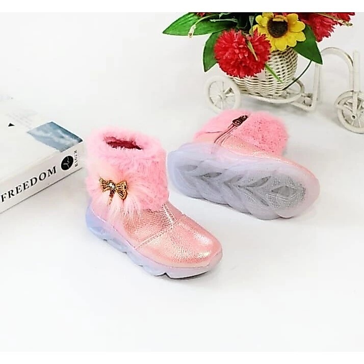 Septu boots pink anak perempuan