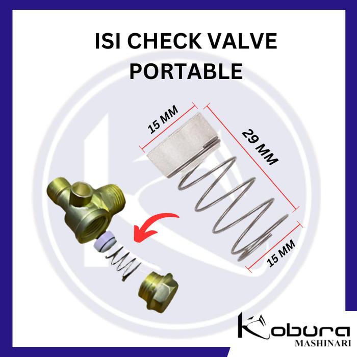 Isi Check Valve Kompresor Per dan Karet