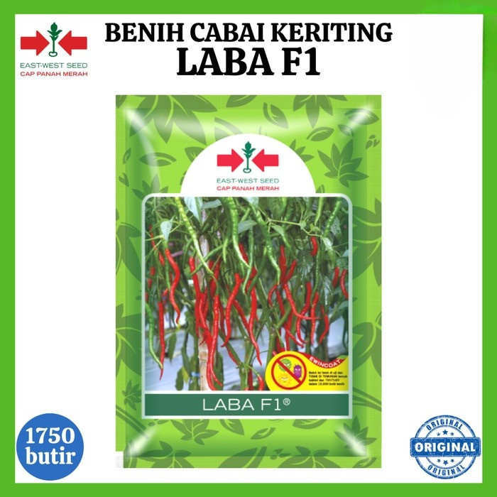 Benih Cabai Keriting LABA F1 - 1750 Butir - Bibit Cap Panah Merah