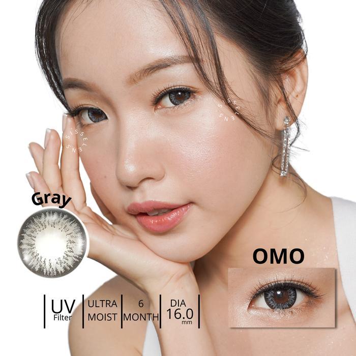 Promo JUAL SOFTLENS - JISSEO OMO Normal sampai -800 Eye Contact Lens Lensa Soflen Brown Gray Black s