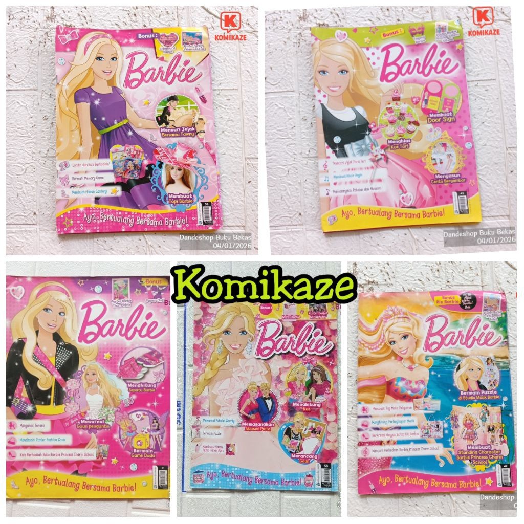 Majalah Barbie - Majalah Anak Bekas Preloved - BUKUGRAFI