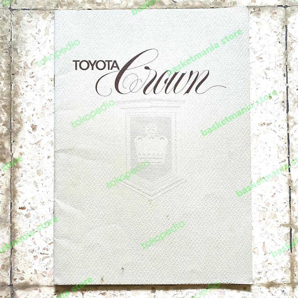 brosur toyota crown jadul booklet iklan mobil lawas