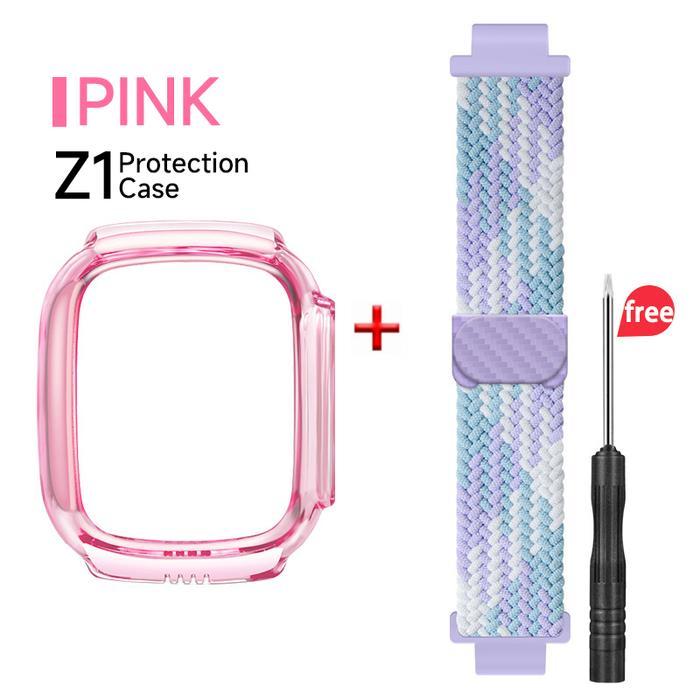 Best Seller Nylon Tali + Case for imoo Z1 /  imoo Z6 /  Z7 Elastic Nylon Woven Strap  for imoo watch