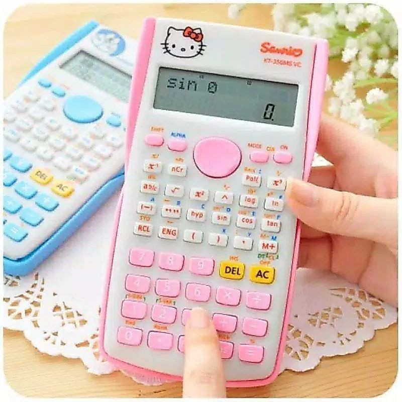 Kalkulator Scientific Hello Kitty // kalkulator Sains Doraemon // Kalkulator Scientific Origin