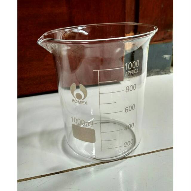 Beaker glass 1000 ml     Berkualitas