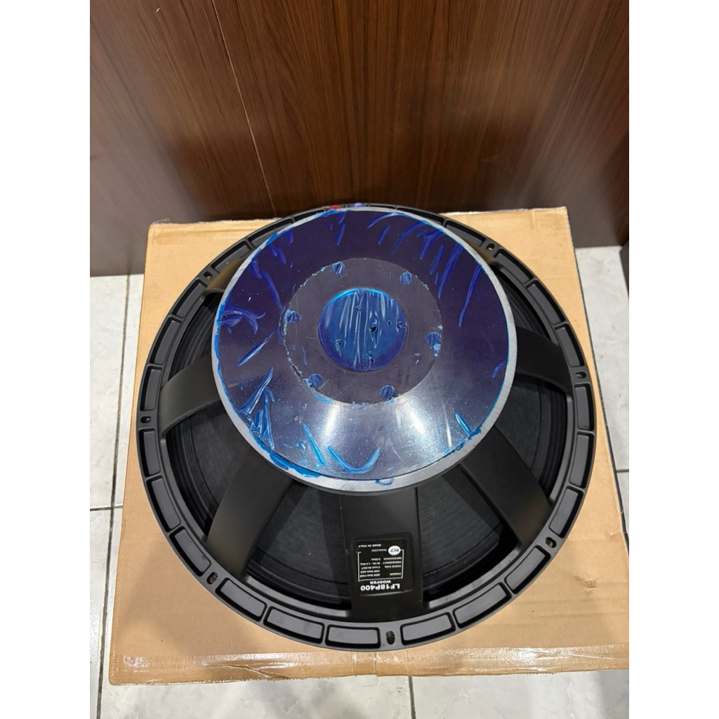 Speaker component RCF 18” LF 18 P400 LF 18P400 woofer 18 18 speaker komponen coil 4”