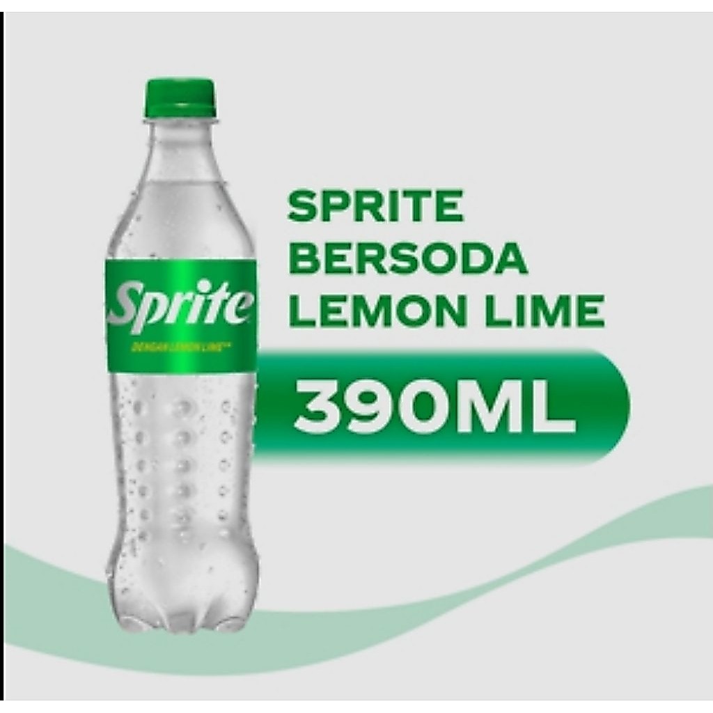 Softdrink / Sprite Botol 390ml / minuman ringan Sprite 390ml