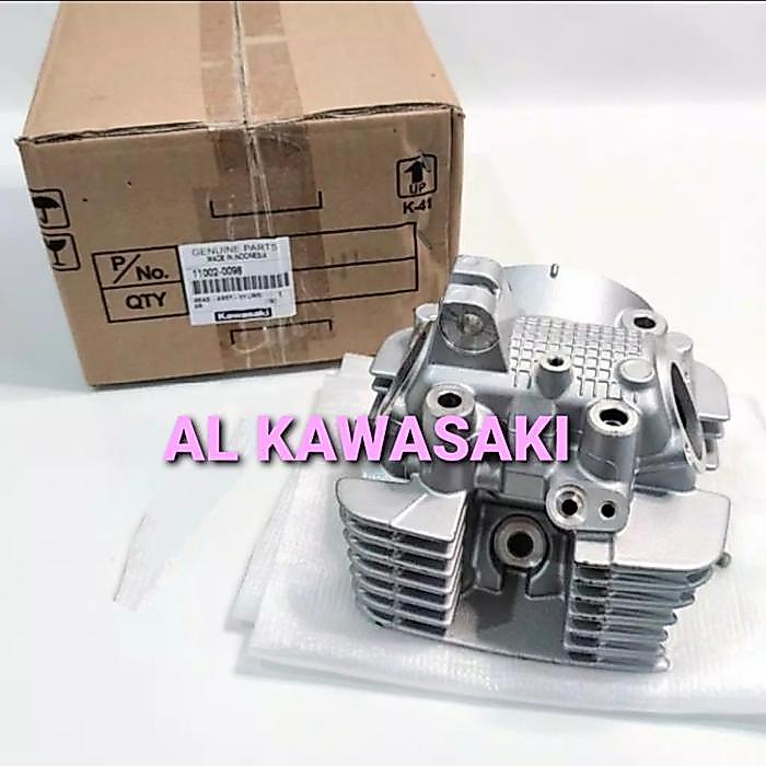 head cylinder blok head atas klx 150 klx150 type lama original