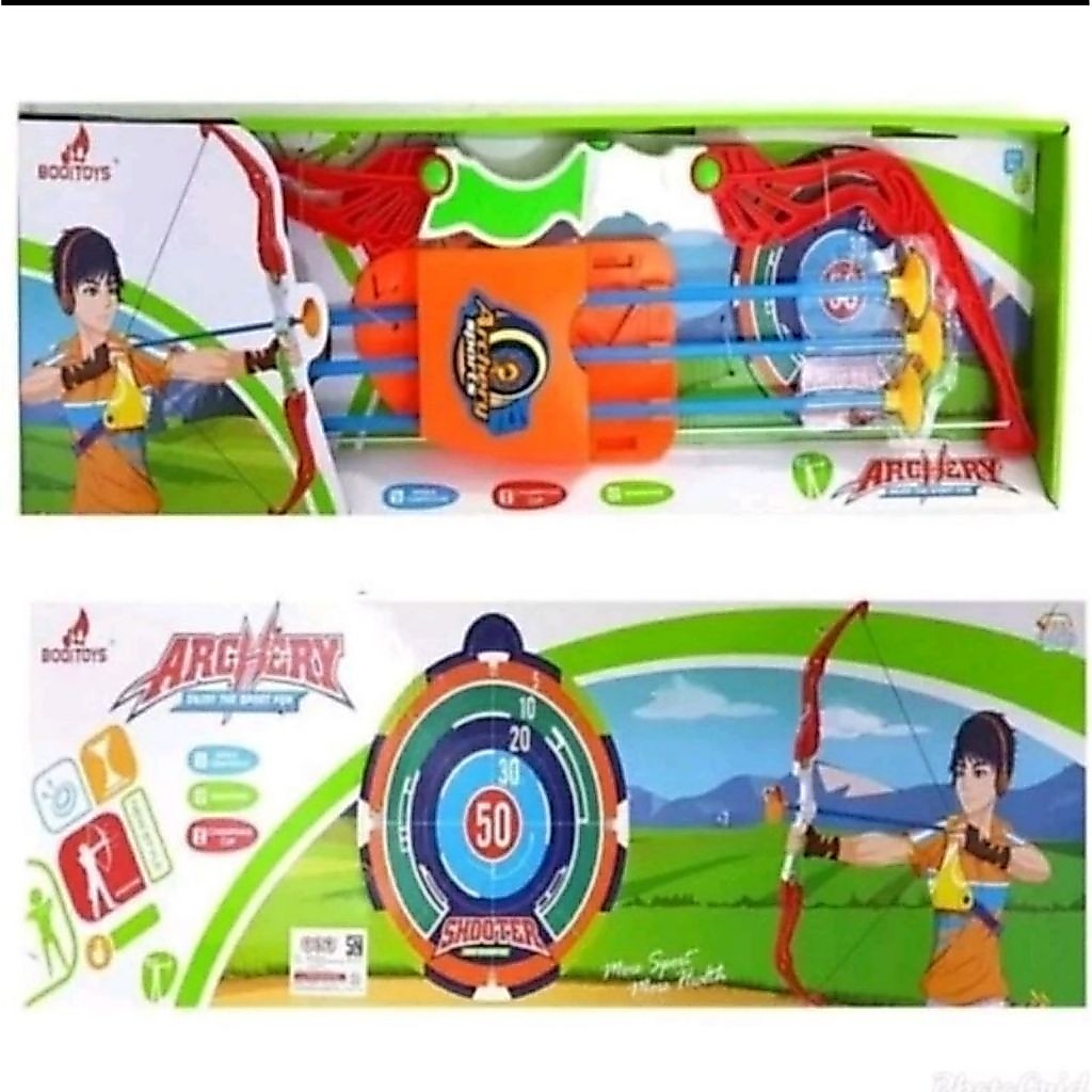Mainan Panahan Anak Archery Set – mainan Busur Panah + Target