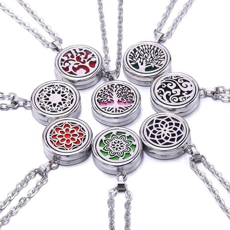 Kalung rantai diffuser aromaterapi / Fragrance Pendant / essential oil