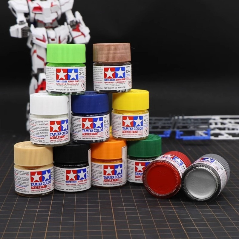 

10ml Extinction Water-based Acrylic Paint DIY Hand-made Model Children's Toy Painting Coloring Complementary Spray Material