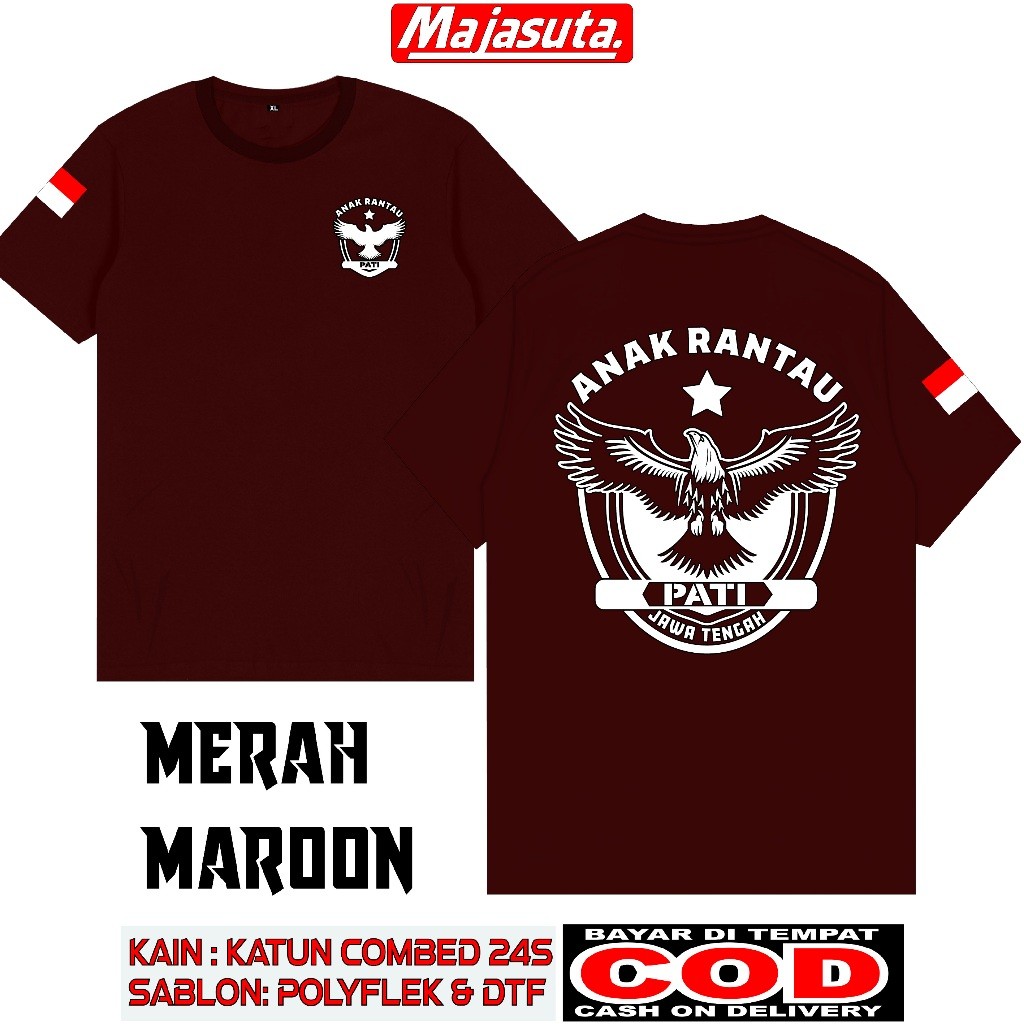 D&G CLOTHES KAOS ANAK RANTAU PATI M1 KATUN COMBED 30S TEBAL//BISA COD//KAOS DISTRO//KAOS MOTOR//KAOS