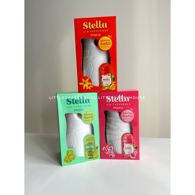 Stella Matic Box Set - Pengharum Pewangi Ruangan Otomatis