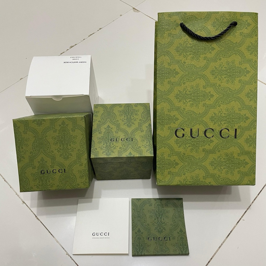Kotak Jam Tangan Guci Box Mewah Guci Include Book + Paperbag
