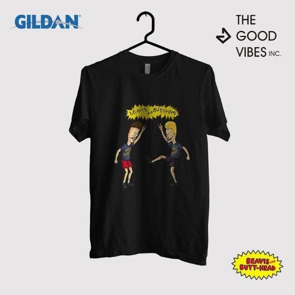 (COD) Kaos Beavis And Butthead Original - beavis metal - S