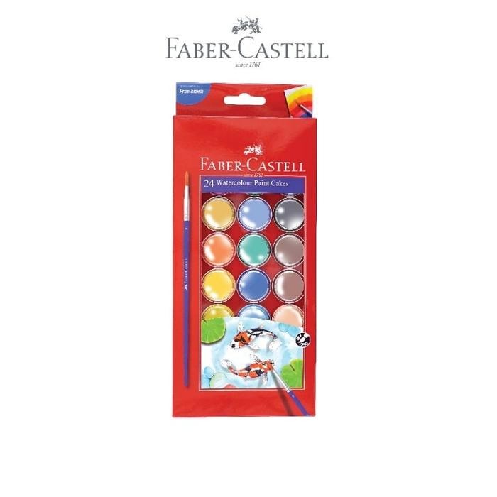 

Faber-Castell Cat air Watercolour Paint Cake - Set 12
