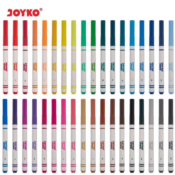 

Color Pen Pulpen Pena Warna Joyko CLP-17 36 Warna Colors - CLP-17