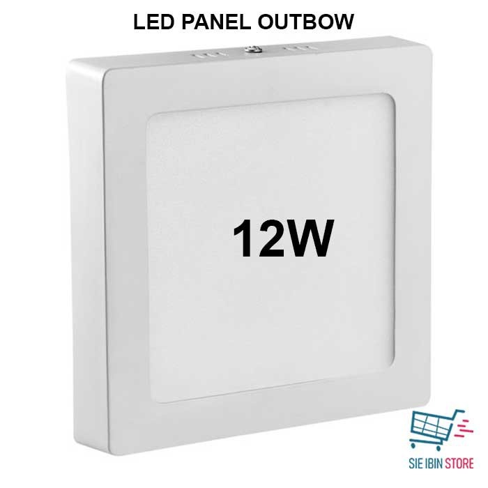 Lampu Downlight LED Panel OB Kotak 12 Watt Outbow 12 Watt Square 12 Watt