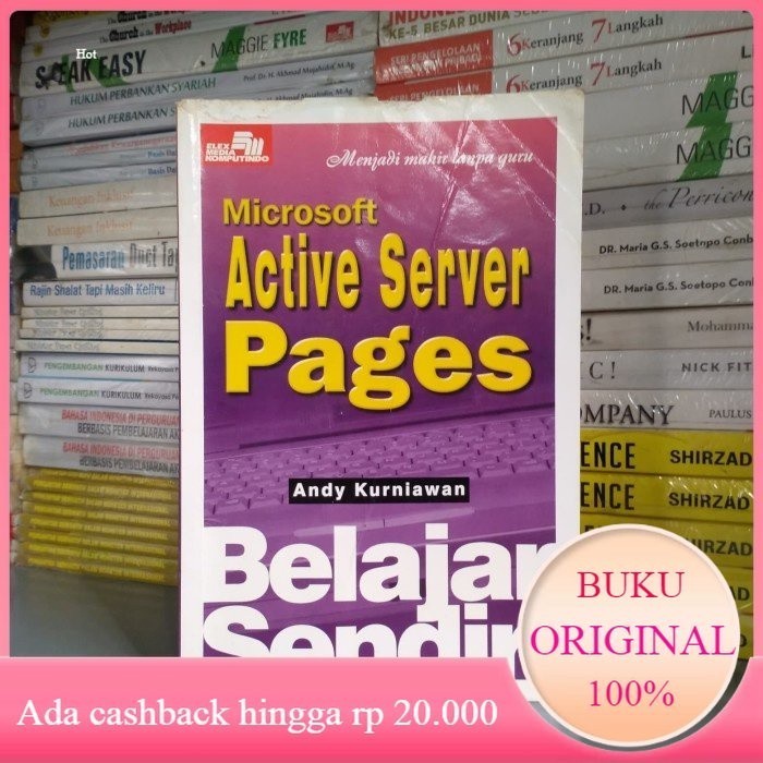 Buku BELAJAR SENDIRI MICROSOFT ACTIVE SERVER PAGES Bekas
