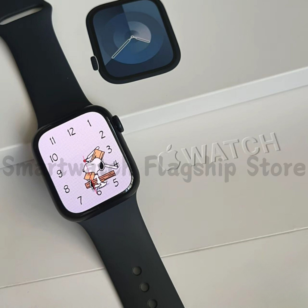 

100% Smartwatch Serise 9 Watch 9 41mm 45mm Smart Watch jam tangan wanita jam tangan pria Sports Fitness Tracker Waterproof Smartwatch Calls Reminder Social APP Reminder Smartwatch HD Touch Display Support Android IOS Smartwatch