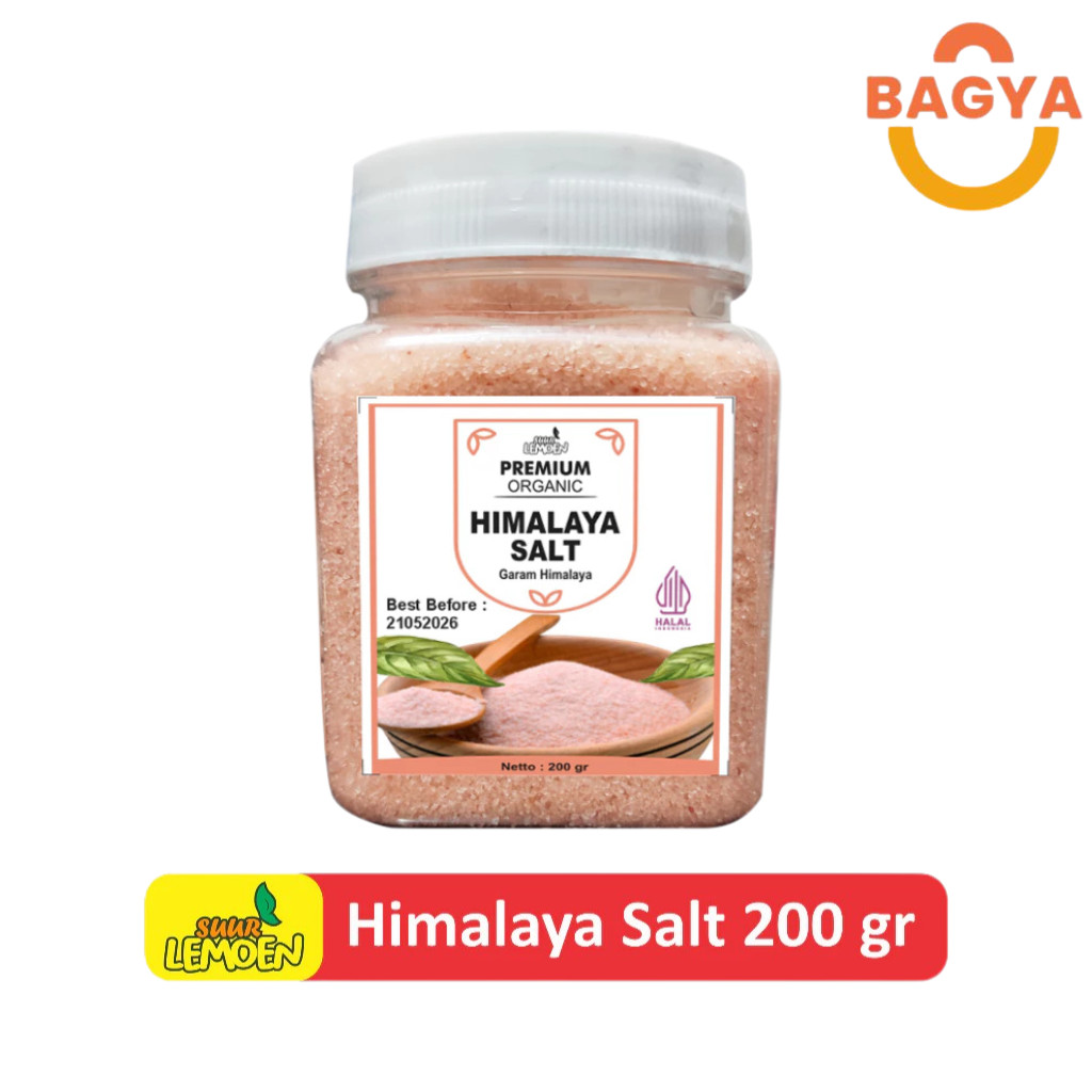 

Garam Himalaya Organic 200 Gram Himalayan Salt Premium By Suur Lemoen
