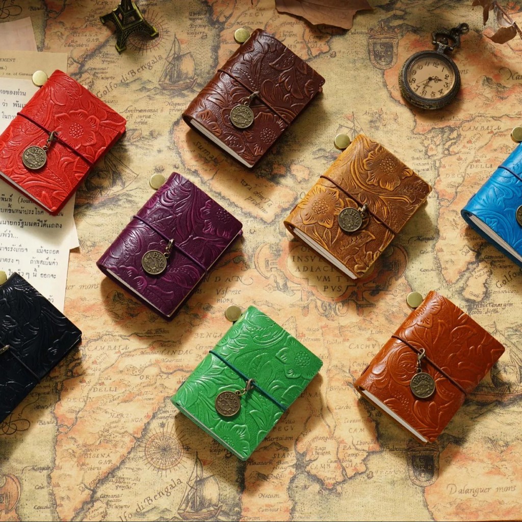 

Cross-border Traveler's Notebook Mini loose-leaf Notebook Top layer cowhide pocket notebook notebook