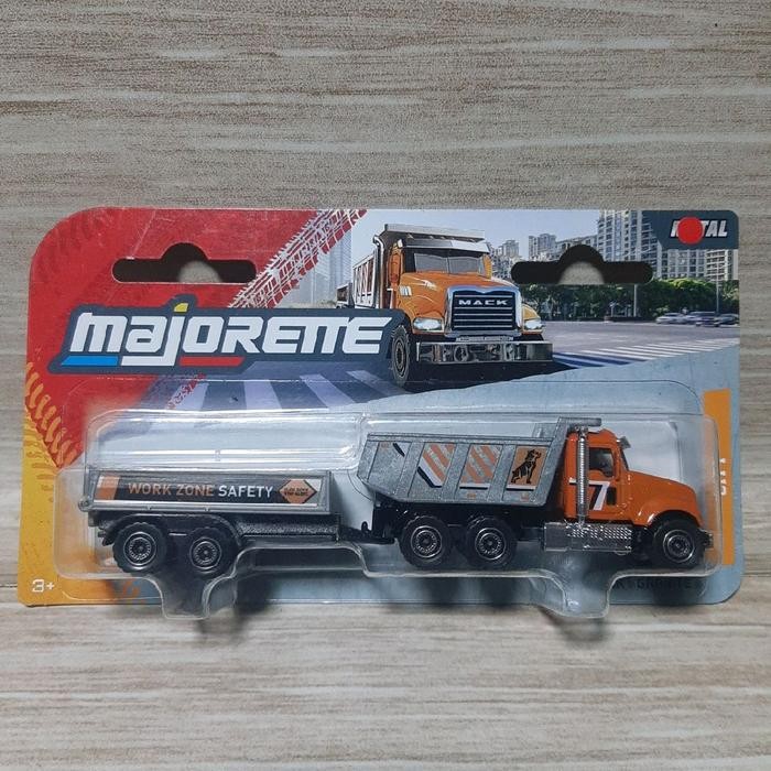 Majorette Trailer Diecast - MACK GRANITE TRUCK