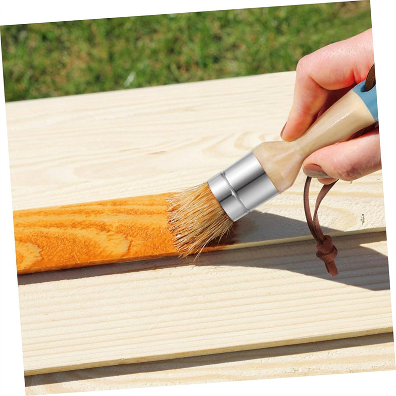 

75STO-Wax Brush Paint Brush Drawers Storage Unit Home Decor Brush Chip Paint Brushes Stain Paint Brush Flat Paint Brus