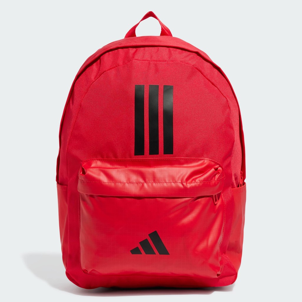 adidas Lifestyle Classic Back-to-School 3-Stripes Backpack Unisex Red IS7043