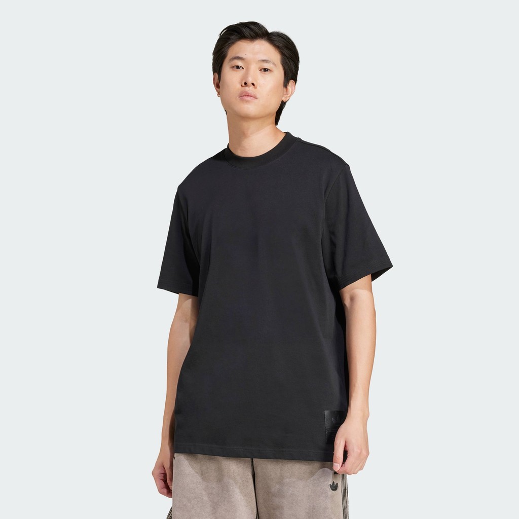 adidas Lifestyle Fashion Label Graphic Tee Men Black JD2311