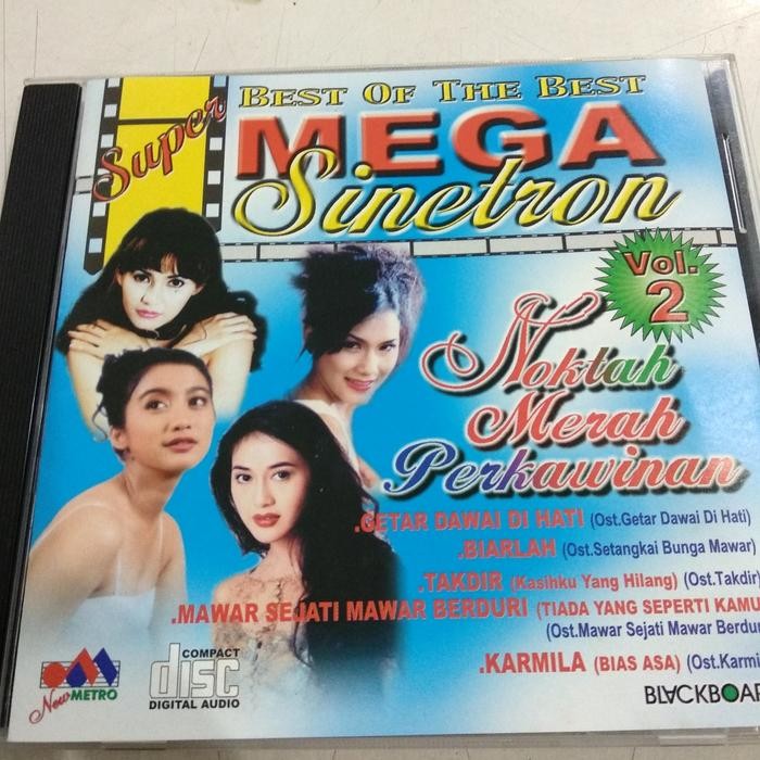 CD best of the best mega sinetron 2. desy ratnasari retno arie pradina