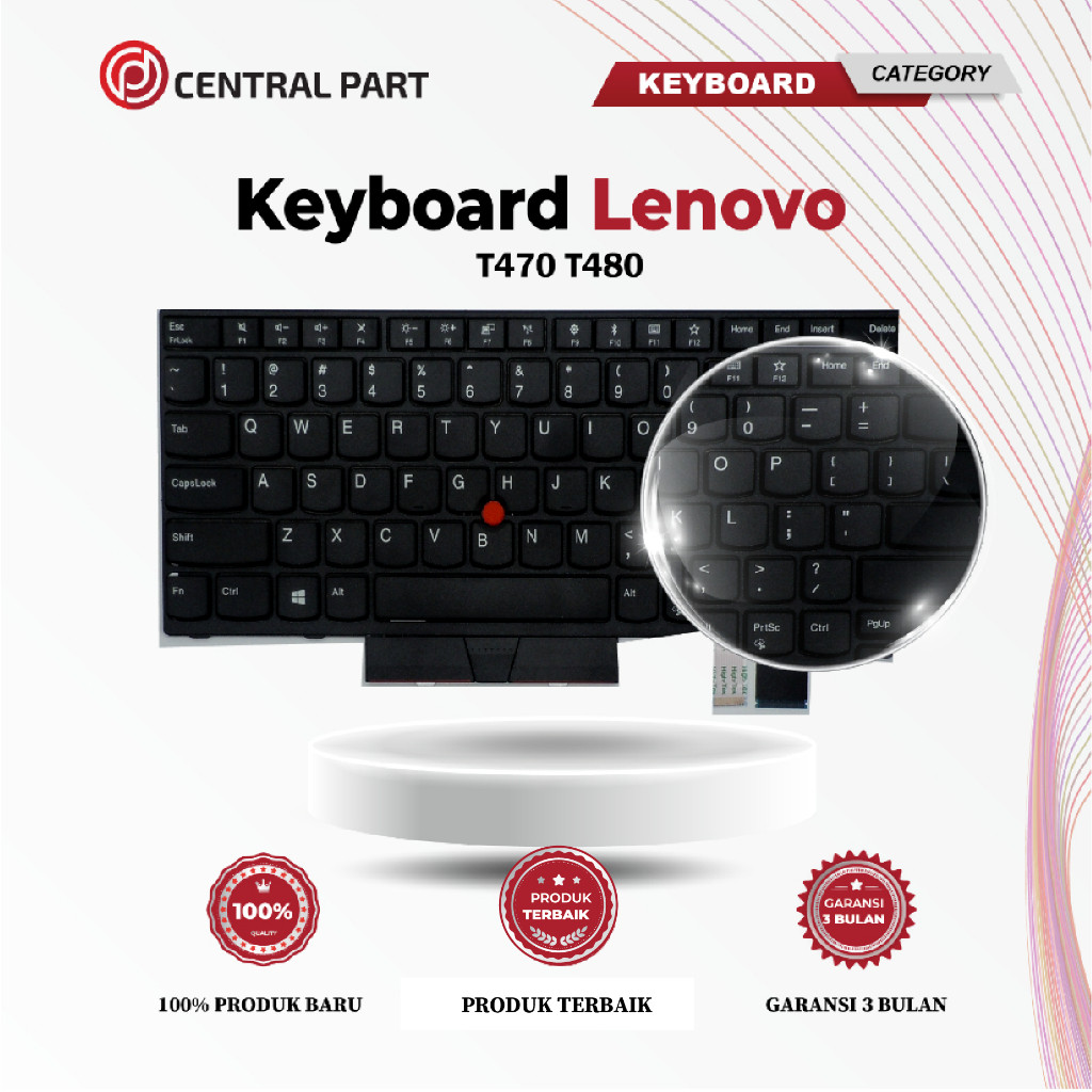 Keyboard Lenovo T470 T480