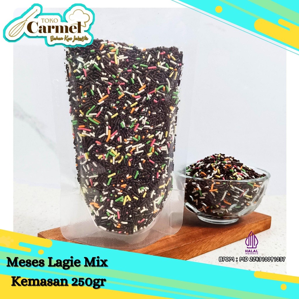 

Meses Coklat Mix Warna 250gr