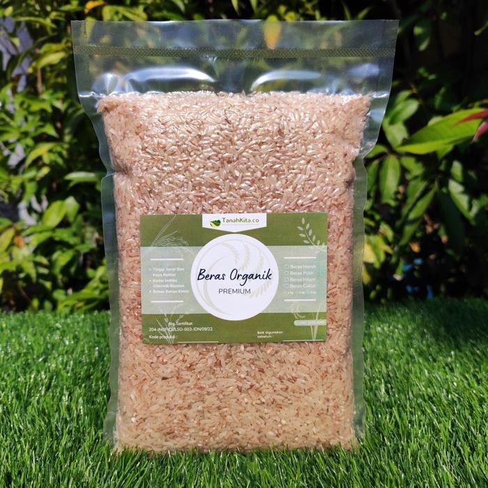 

Beras Merah Sosoh Organik Fresh langsung dari Petani | 1kg vacuum Fresh langsung dari petani beras wangi