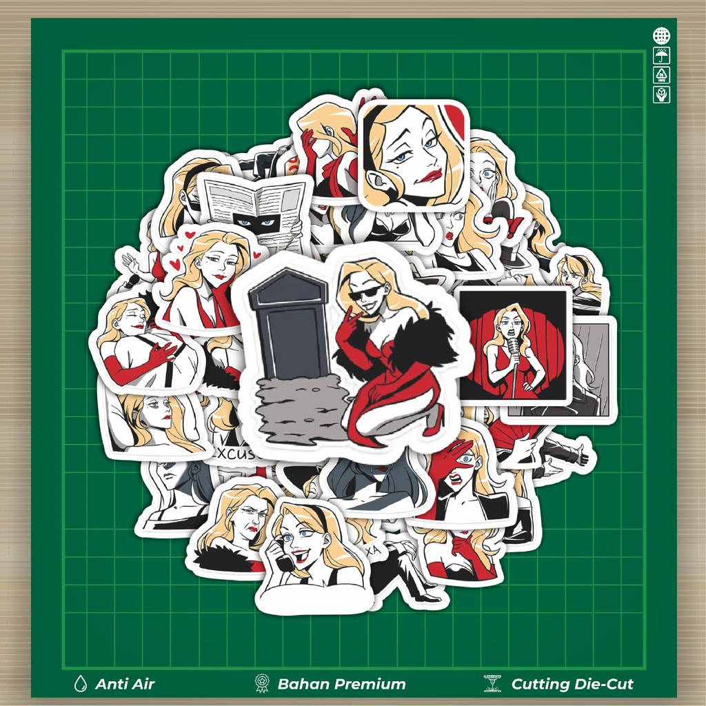 

HOT 50 PCS STIKER Funny Character Elienor And George Stiker Fashion Cars Decal Dingin Kartu Album Custom Vinyl Anti Air- Sticker Aesthetic Buku Journal Koper Casing HP Tablet Laptop Helm Motor Botol Minum