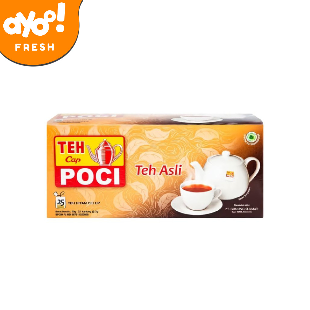 

Teh Celup Cap Poci Wangi Teh Asli 25bags