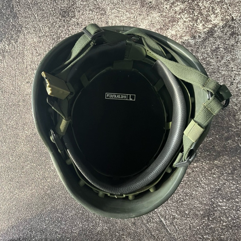 Helem 3in1 Hijau TNI PT duta Original