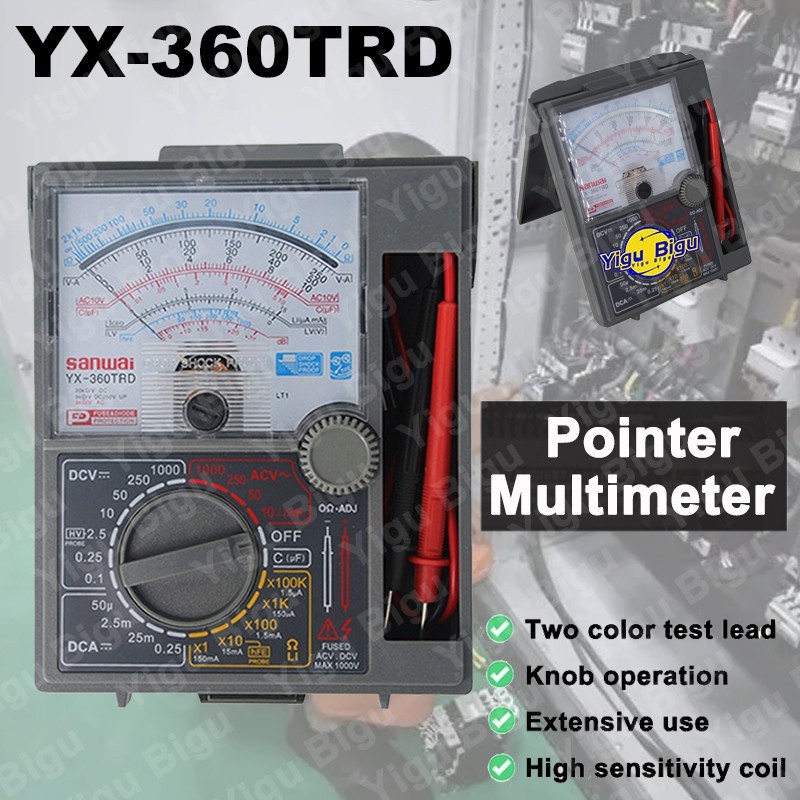 GERISAL SANWA YX360TRD MULTIMETER AVOMETER ANALOG