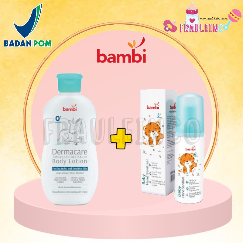 *FRAULEINCO* BAMBI BABY DERMACARE Free Hand Sanitizer
