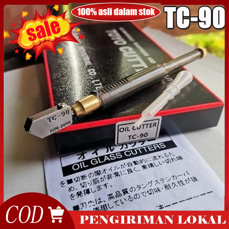 pisau potong kaca toyo tc 90 asli jepang pisau pemotong kaca alat potong kaca alat pemotong kaca ori