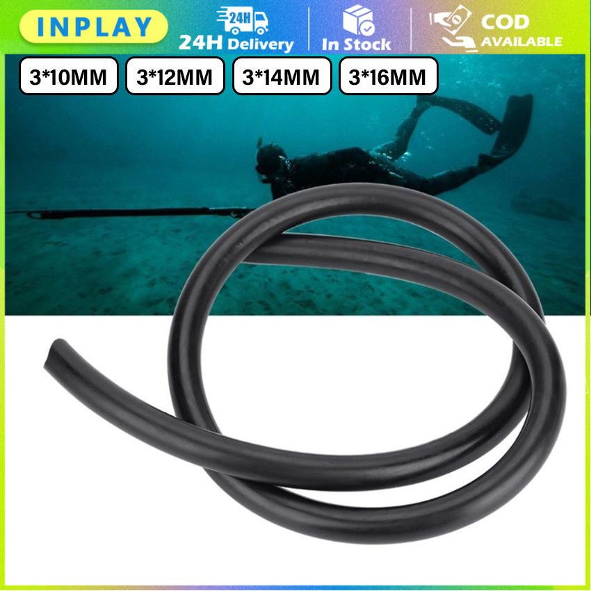 1 Meter Rubber Speargun Band Latex 10mm/12mm/14mm/16mm / Karet Tembak Ikan Panah Spearfishing Replac