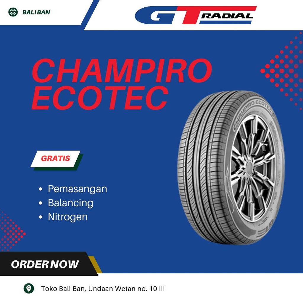 GT Radial Champiro Ecotec 185/65 R15
