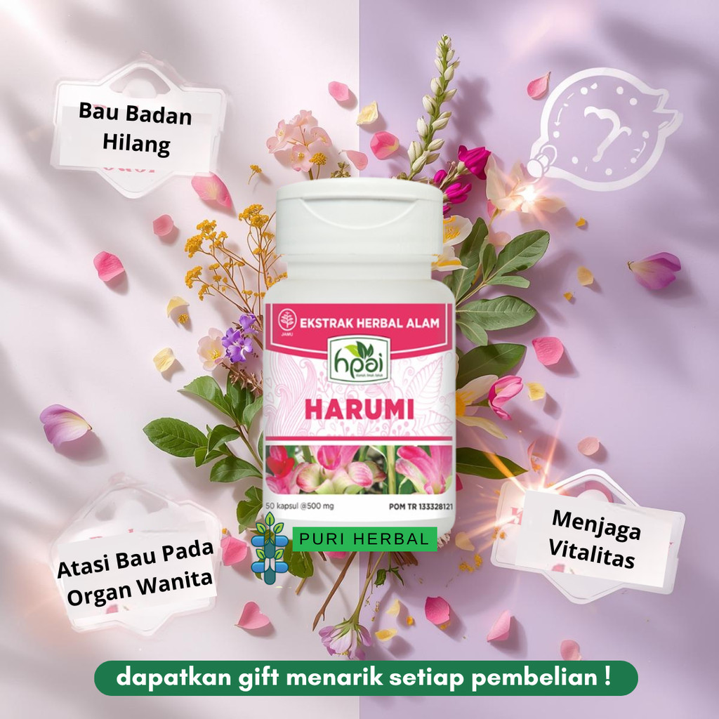 Kapsul Harumi HNI – Solusi Herbal BPOM Atasi Bau Badan, Keputihan, Lendir Berlebih & Tambah Libido